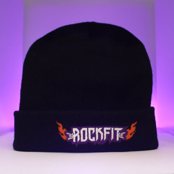 RockFit Logo Beanie Hat - Image 2