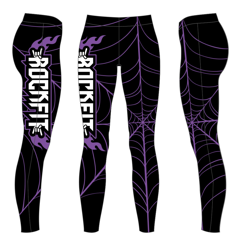 RockFit UK - Spiderweb Leggings