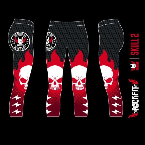 Skull 2 Leggings - Image 2