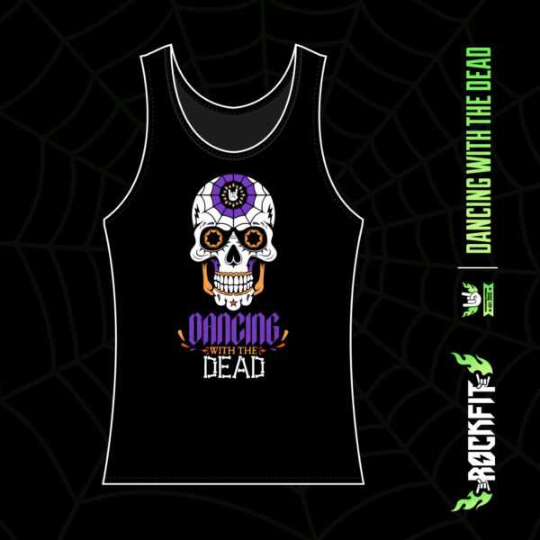 Dancing With The Dead Vest Top